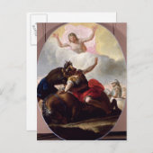 Carte Postale La conversion de saint Paul (Devant / Derrière)