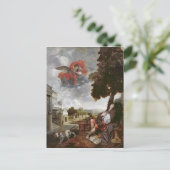 Carte Postale La conversion de St. Augustine, c.1663 (Debout devant)