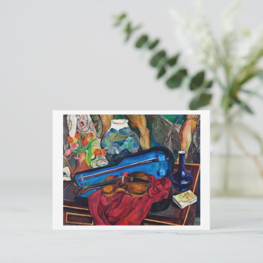 Carte Postale La Coque de violon Suzanne Valadon (Debout devant)
