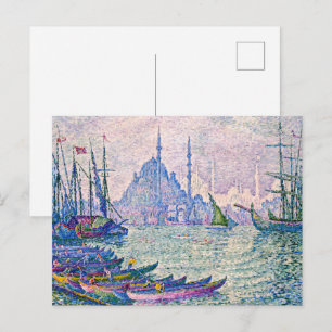 Carte Postale La Corne d'Or, Minarets Paul Signac