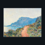 Carte Postale La Corniche près de Monaco par Claude Monet<br><div class="desc">La Corniche près de Monacoby Claude Monet</div>