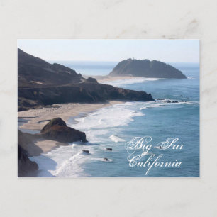 Carte Postale La côte californienne à Big Sur