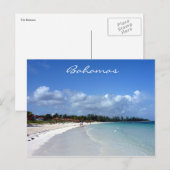 Carte Postale la côte de bahamas (Devant / Derrière)
