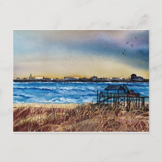 Carte Postale La côte de Charleston (Devant)