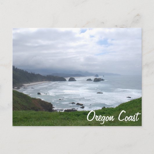 Carte Postale La côte de l'Oregon (Devant)