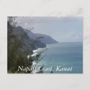 Carte Postale La côte de Napali, Kauai