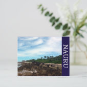 Carte Postale la côte de nauru (Debout devant)