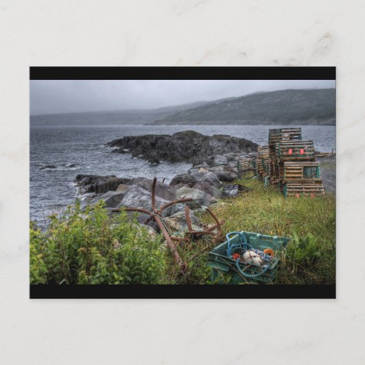 Carte Postale La côte des pêcheurs (Devant)