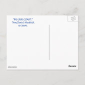 Carte Postale La côte du Big Sur (Dos)