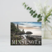 Carte Postale La côte du lac Supérieur | Minnesota (Debout devant)