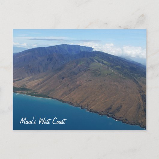 Carte Postale La côte ouest de Maui (Devant)