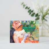 Carte Postale La Coupe du Thé de Mary Cassatt (Debout devant)