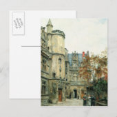Carte Postale La cour du Musée de Cluny, c.1878-80 (Devant / Derrière)