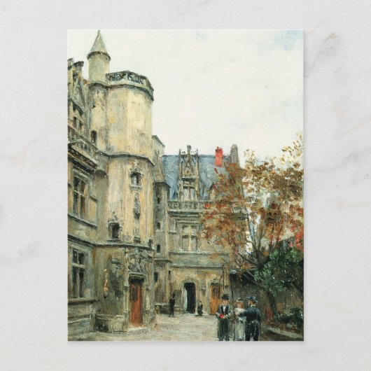 Carte Postale La cour du Musée de Cluny, c.1878-80 (Devant)