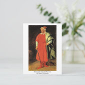 Carte Postale La Cour Jester Barbarossa Par Diego Velazquez (Debout devant)