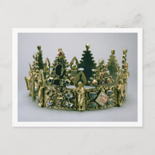 Carte Postale La couronne de Saint-Louis, XIIIe siècle (dorure d