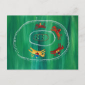 Carte Postale La course à cheval (Devant)