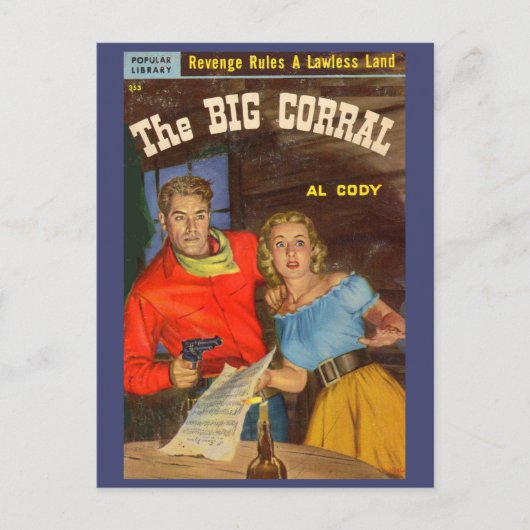 Carte Postale La couverture du Big Corral (Devant)