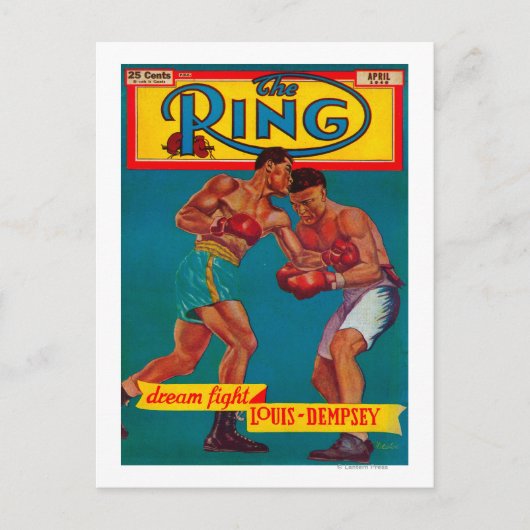 Carte Postale La couverture du magazine Ring (Devant)