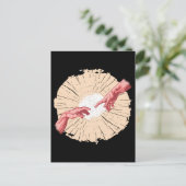 Carte Postale La création d'Adam peinture d'art italien (Debout devant)