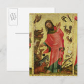 Carte Postale La création des animaux (Devant / Derrière)