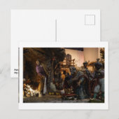 Carte Postale La crèche au Vatican (Devant / Derrière)