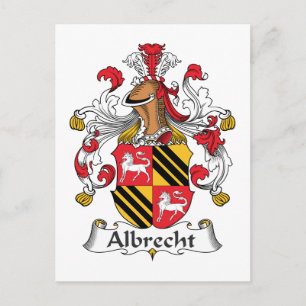 Carte Postale La crête de la famille Albrecht