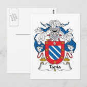 Carte Postale La crête de la famille Tapia (Devant / Derrière)