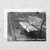 Carte Postale La Croatie - Zagreb (Devant / Derrière)