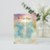 Carte Postale La Croix aquarelle du Notre Père  (Debout devant)