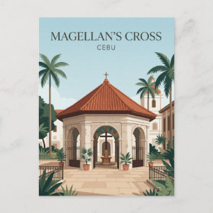 Carte Postale La croix de Magellan Philippines