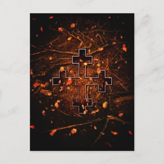 Carte Postale La Croix maya de la Grande Mère (Terre) (Devant)