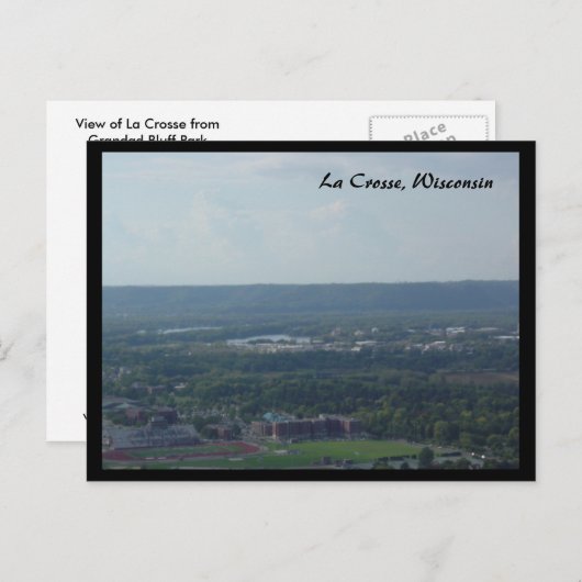 Carte Postale La Crosse Wisconsin (Devant / Derrière)