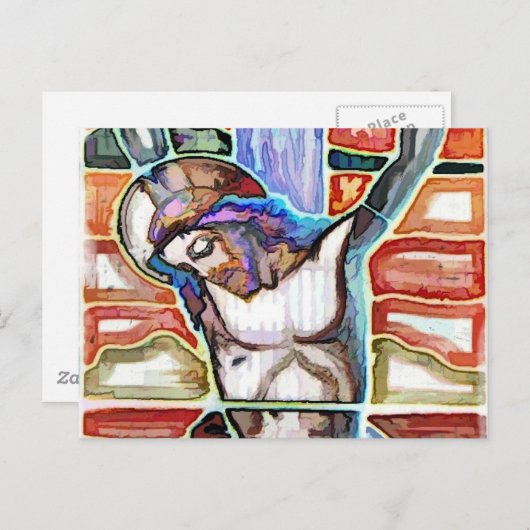 CARTE POSTALE LA CRUCIFIXE (Devant / Derrière)