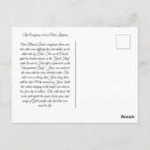 Carte Postale La Crucifixion (Dos)