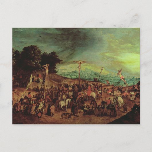 Carte Postale La crucifixion (Devant)