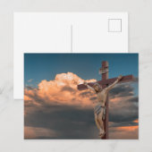 Carte Postale : La Crucifixion (Devant / Derrière)