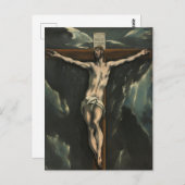 Carte Postale La crucifixion de jésus (Devant / Derrière)