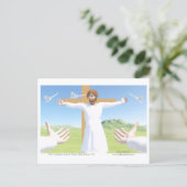 Carte Postale La Crucifixion de Jésus (Debout devant)