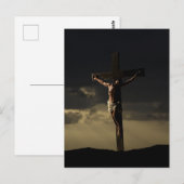 Carte Postale La Crucifixion de Jésus ou Vendredi Saint (Devant / Derrière)