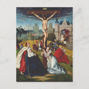 Carte Postale La Crucifixion de Jésus par Jan Provost