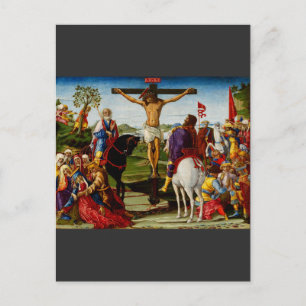 Carte Postale La Crucifixion par Benvenuto di Giovanni