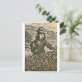 Carte Postale La cueillette des baies (Debout devant)