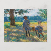 Carte Postale La Cueillette des Fleurs | Henri Lebasque (Devant)