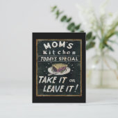 Carte Postale La cuisine de maman (Debout devant)