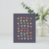 Carte Postale La Dame aux chats (Debout devant)