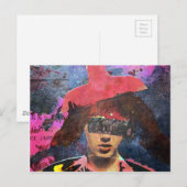 Carte Postale La Dame Casquette Lampshade (Devant / Derrière)