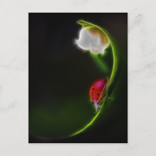 Carte Postale La Dame de la Vallée