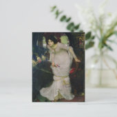 Carte Postale La Dame de Shallot par John Waterhouse (Debout devant)