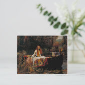 Carte Postale La Dame De Shallot - Waterhouse (Debout devant)